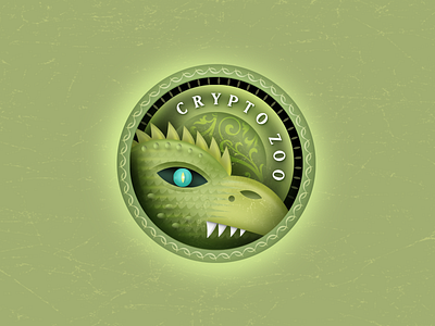 Crypto Zoo Logo animal icon design illustration logo design monster reptile zoo