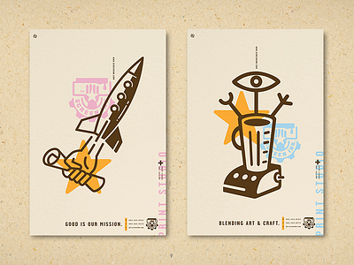 Screen Ink Posters, Good & Blend