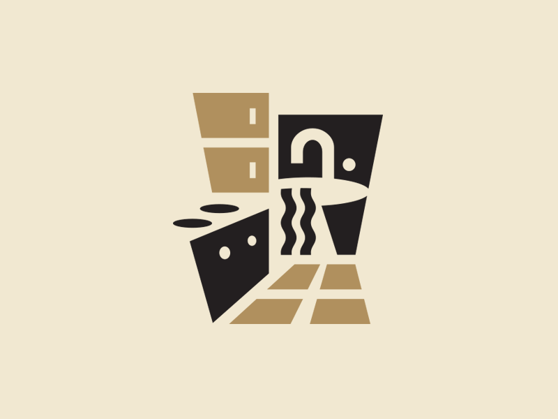 Kitchen & Bath Logo by James Strange on Dribbble