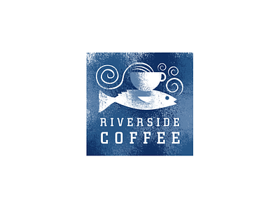 Riverside Coffee Logo coffee logo riverside