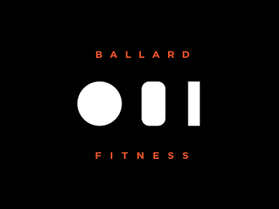 Ballard Fitness Logo ballard fitness logo