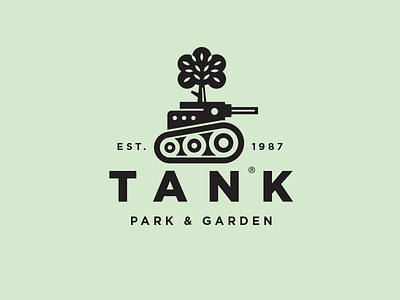 Tank Park And Garden Logo and garden logo park tank