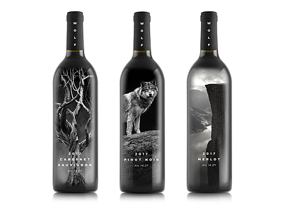 Wolf Wine Packaging packaging wine wolf