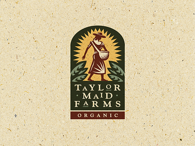 Taylor Maid Farms Logo branding design illustration logo logo design