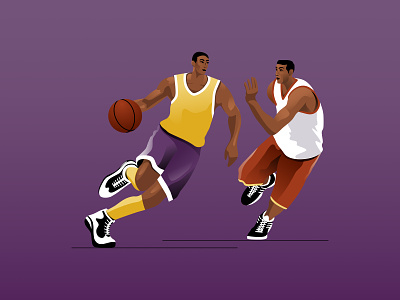 moving basketball animation