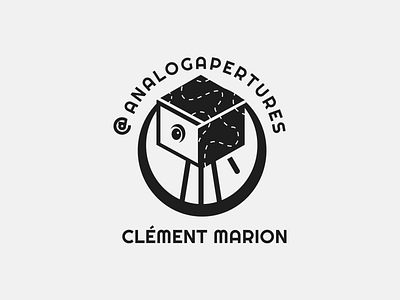 Analog Apertures Stamp Logo