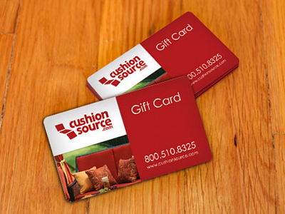 Cushion Source Gift Card - 2012