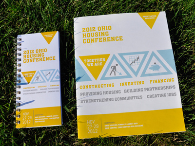 Ohio Housing Conference Registration Brochure brochure design graphic design illustration photography