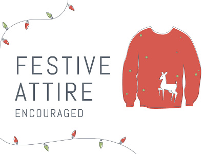 Festive Attire christmas lights christmas sweater email festive holiday lights sweater
