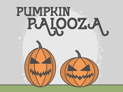 Pumpkin Palooza halloween illustration party pumpkin pumpkins