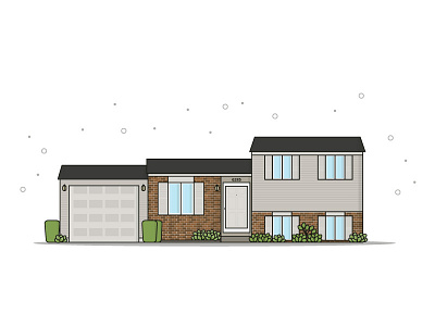 First Home illsutration columbus design home home illustration illustration