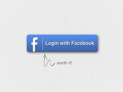 Facebook Button button facebook ios single sign on