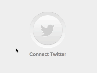 Twitter Button Animated