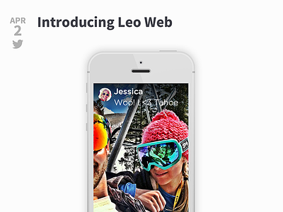 Leo Web address book blog leo messaging messenger sms