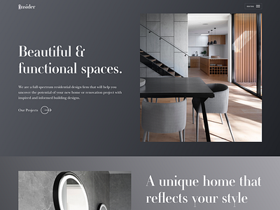 Architect Landing Page