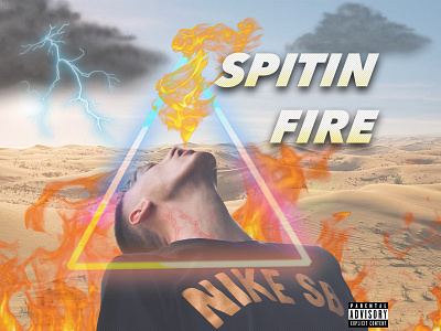 SPITIN FIRE ALBUM COVER