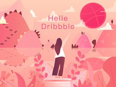 Hello Dribbble 插图