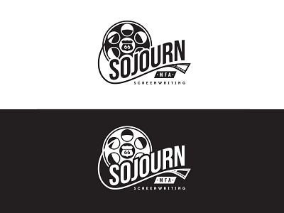 Sojourn MFA WIP branding logo wip