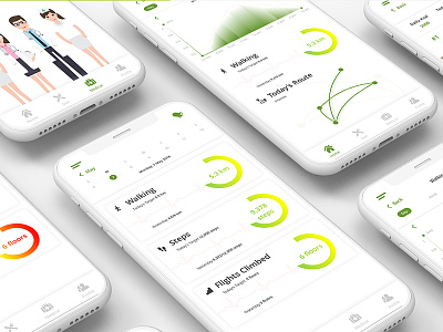 Fitness Tracker App Design Concept design experience interaction interface ui ux website