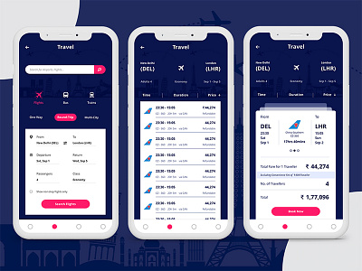 Airport Application IOS Design Concept