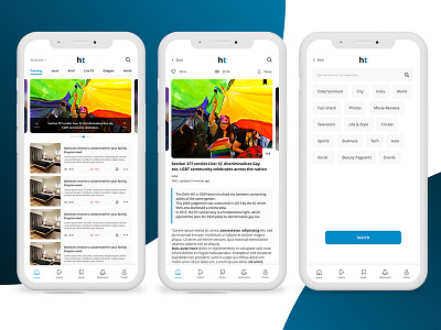 News App IOS Design Concept