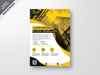 Psd Flyer Template 02 business flyer corporate flyer download template flyer template free template graphic design photoshop template professional flyer