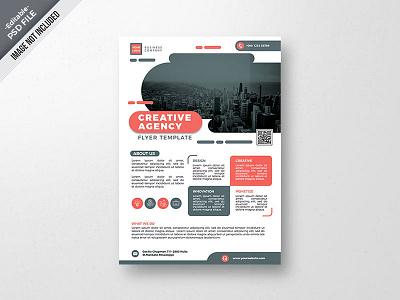 Psd Flyer Template 07 business flyer corporate flyer download template flyer template free template graphic design photoshop template professional flyer