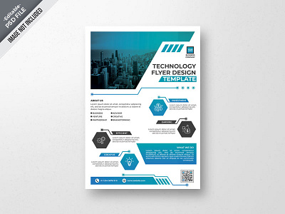 Psd Flyer Template 14 business flyer corporate flyer download template flyer template free template graphic design photoshop template professional flyer technology