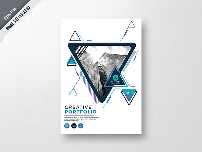 Vector Flyer Template 03 adobe illustrator business flyer corporate flyer download template flyer template free template graphic design illustrator template professional flyer