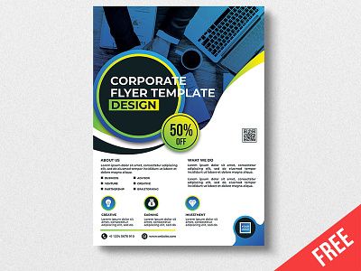 FREE Flyer Template business flyer corporate flyer download template flyer template free flyer template free template graphic design photoshop template professional flyer