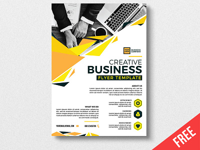 FREE Flyer template ai template corporate flyer creative flyer download template flyer template free flyer free template graphic design illustrator template professional flyer