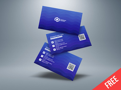 Free Business Card Template Download (Ai)