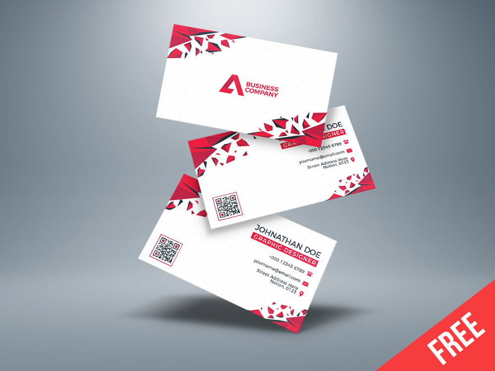 Free Creative Business Card Template Ai By Hasaka On Dribbble