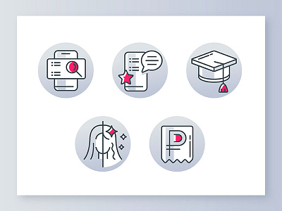 icons set business icon vector