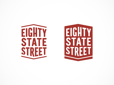 80 State Steet Logo building logo real estate