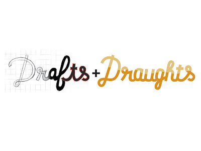 Drafts + Draughts - Hand Lettering Meet Up