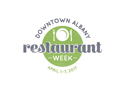 Retro Restaurant Week Logo