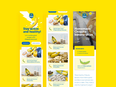 Chiquita banana healthy recipes
