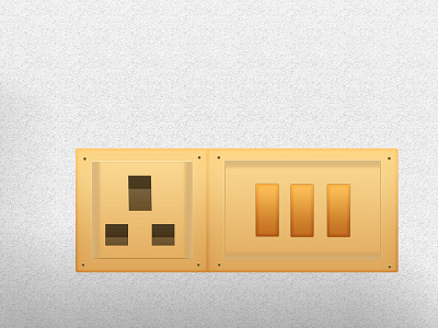 Electric Switch Design by photoshop_parvezraton awesome design branding design ecommerce electric flat icon illustration logo ux vector
