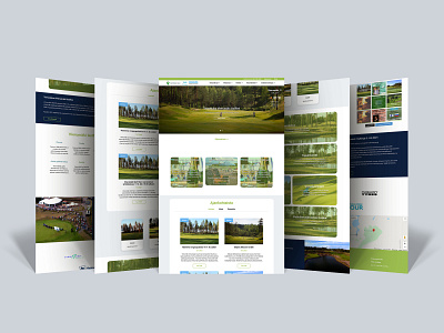 Golf course website