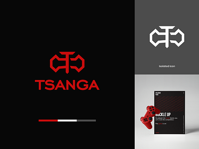Tsanga | Brand Identity Concept brand identity gaming gaming logo logo logo concept logo design logo designer minimal
