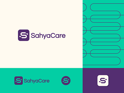 Healthcare brand's logo app app icon brand branding doctor healthcare letter s lettermark logo logo design logo designer medical startup