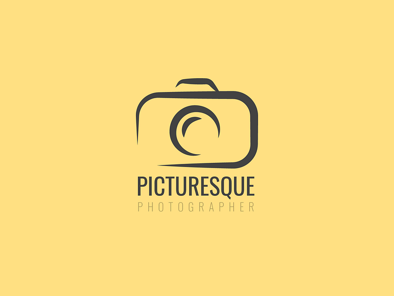 Photographer logo by Aakash Patel on Dribbble