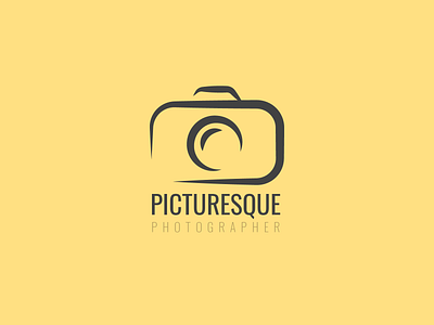 Photographer logo branding clean grey scale identity design logo minimal photographer logo simple design stroke