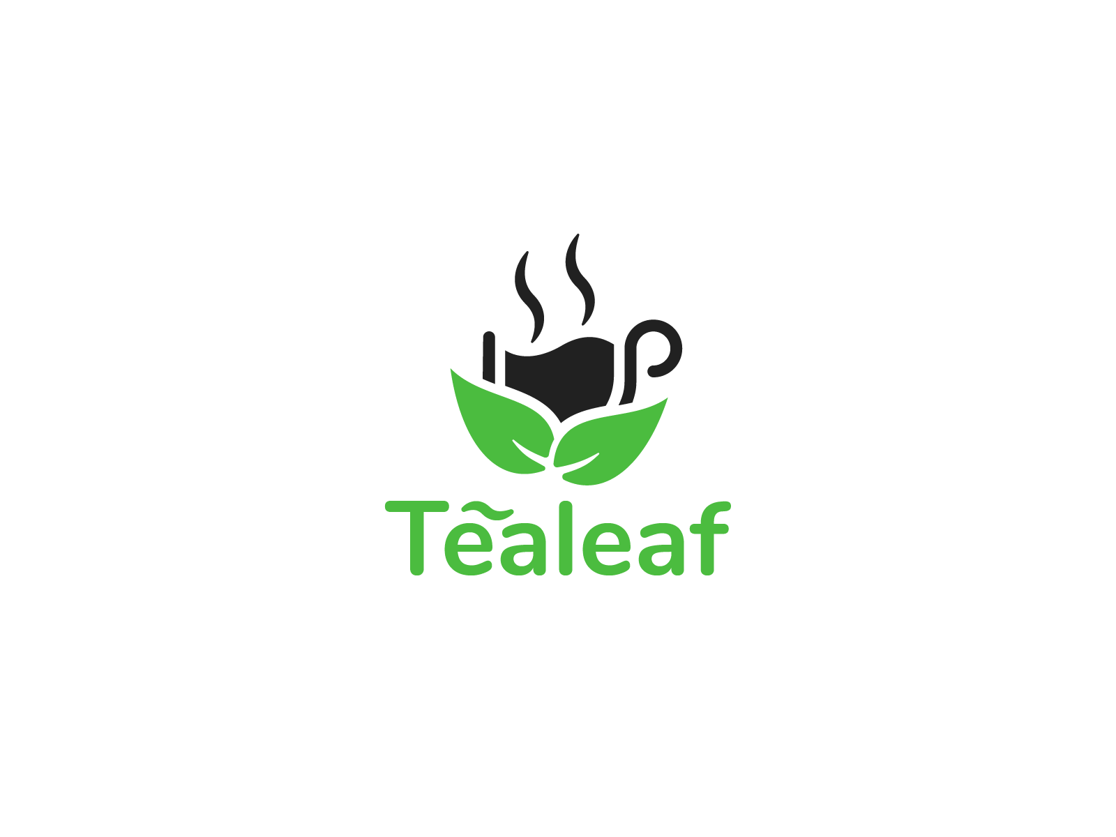 Tea Leaf Logo Vector Design Images, Simple Tea Vector Logo, Tea Vector,  Green, Leaf PNG Image For Free Download