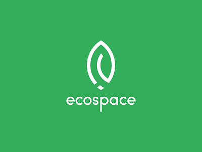 Ecospace Logo Concept brand identity eco friendly eco logo green logo minimalist nature logo