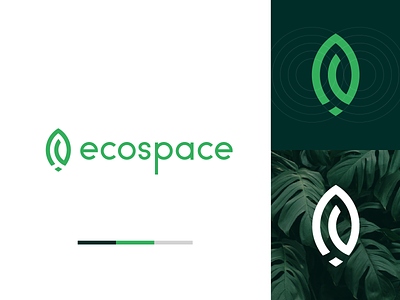 Ecospace Logo | Variation Concept brand and identity brand identity branding eco logo logo design minimal minimalist logo nature logo negativespace