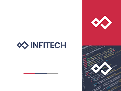 Infitech | Brand Identity brand and identity brand identity branding branding concept branding design logo logo design logo designer logos minimal tech logo web web logo web technology