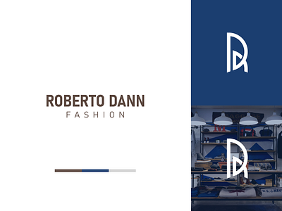 Roberto Dann | Brand Identity brand brand and identity brand identity branding branding design fashion fashion brand logo logo design minimal monogram monogram design monogram letter mark monogram logo premium