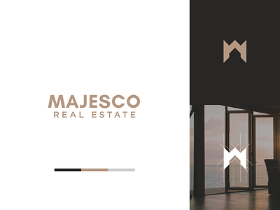 Majesco | Brand Identity architecture brand and identity brand identity branding branding design house house logo logo logo design minimal real estate real estate logo